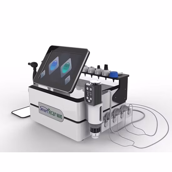 Máquina de terapia de ondas de choque Emshock y Smart Tecar Wave 2 en 1 Máquina de RF electromagnética EMS