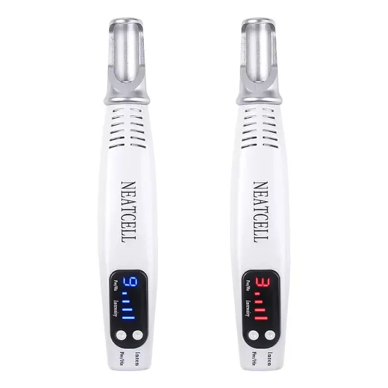 Mini pluma láser portátil para eliminación de tatuajes, pluma láser de picosegundos para eliminar cicatrices de piel, pecas, nevo, cejas, láser, máquina de terapia para el cuidado de la piel